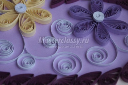 Valentine cu propriile sale mâini în tehnica quilling