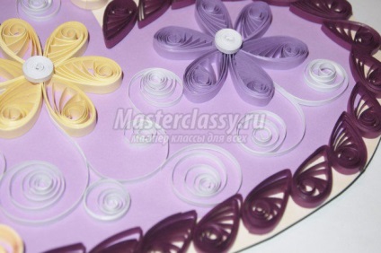 Valentine cu propriile sale mâini în tehnica quilling