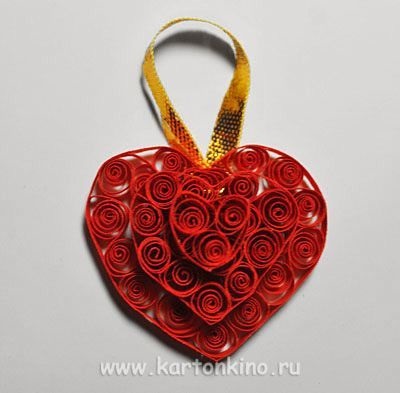 Valentines in Tehnica Quilling 3 idei pentru Ziua Îndrăgostiților