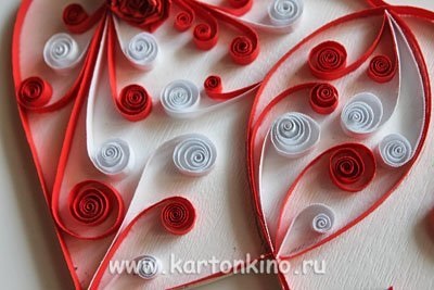 Valentines in Tehnica Quilling 3 idei pentru Ziua Îndrăgostiților