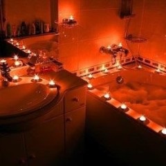 Fürdőszoba két romantikus elképzelések határozat