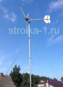 Turbină eoliană pentru o casă privată