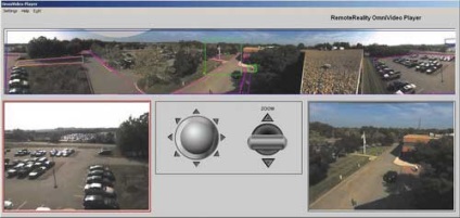 În lumea video tridimensională panoramică, apăsați un computer