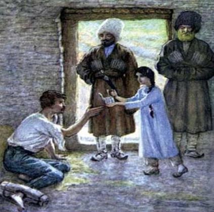 Caracteristicile venei din povestea captivității caucaziene