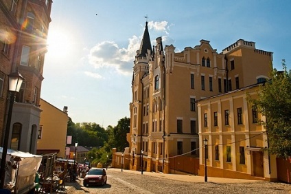 Castelul Richard Inima leului pe coborârea Andreevsky