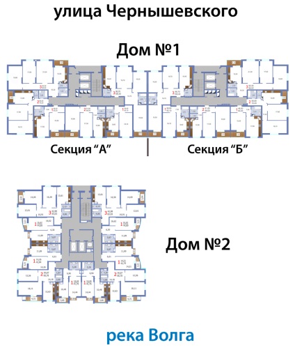 Complex rezidential - casa de pe Volga