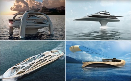 10 Hihetetlen jacht a jövőben, mint a kiviteli alak szerint a legmerészebb álmok