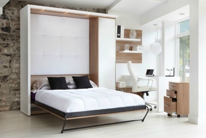 18 Exemple de mobilier transformabil cu paturi pliante, care sunt excelente pentru