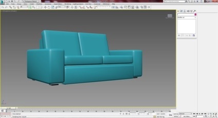 3Ds max pentru începători care creează o canapea