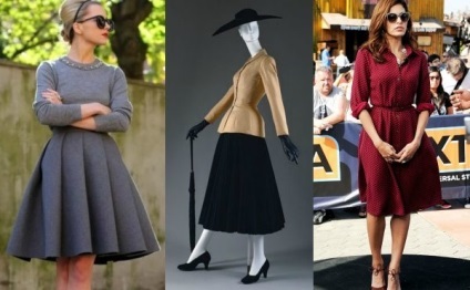 3 Silhouette stil nou aspect istorie și modernitate, trendy-u