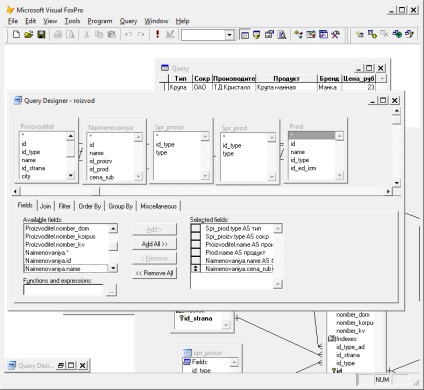 4 Crearea de interogări în foxpro visual microsoft