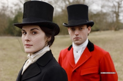 80 Foto de Mary (Michelle Dockery) în drama Downton Abbey