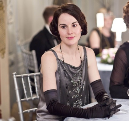 80 Foto de Mary (Michelle Dockery) în drama Downton Abbey