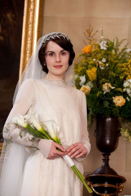 80 Foto de Mary (Michelle Dockery) în drama Downton Abbey