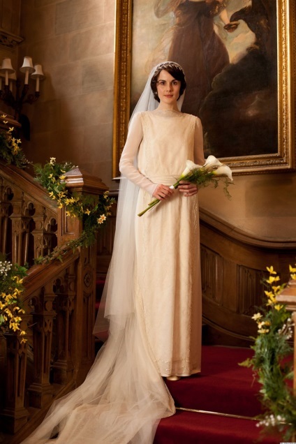 80 Foto de Mary (Michelle Dockery) în drama Downton Abbey