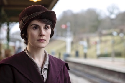 80 Foto de Mary (Michelle Dockery) în drama Downton Abbey