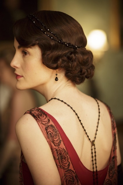 80 Foto de Mary (Michelle Dockery) în drama Downton Abbey