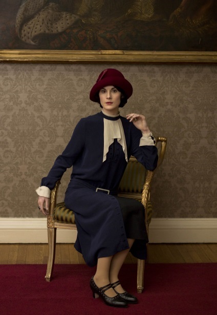 80 Foto de Mary (Michelle Dockery) în drama Downton Abbey