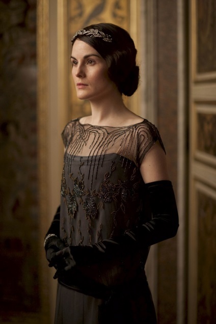 80 Foto de Mary (Michelle Dockery) în drama Downton Abbey