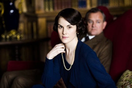 80 Foto de Mary (Michelle Dockery) în drama Downton Abbey