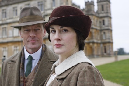 80 Foto de Mary (Michelle Dockery) în drama Downton Abbey