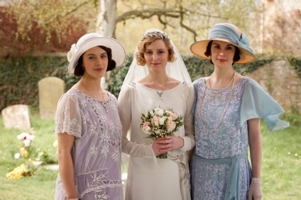 80 Foto de Mary (Michelle Dockery) în drama Downton Abbey