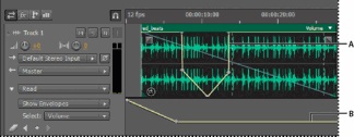 Adobe audition автоматизація міксу огинають