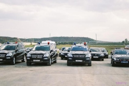 Parcul auto al lui Ramzan Kadyrov (fotografie)