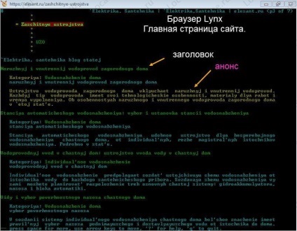 Lynx 1 browser