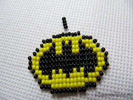 Batman Bead Keychain