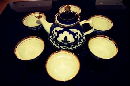 Uzbek ceai din Uzbek, rețete tradiționale de ceai oriental