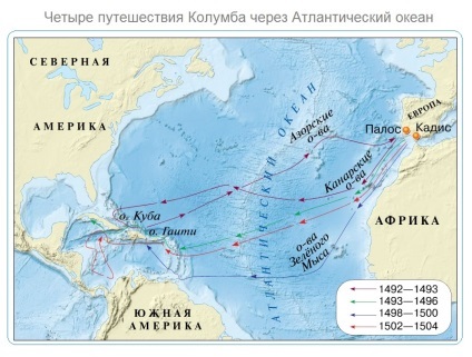 Patru expediții Columbus sau cum europenii au început să colonizeze copiii americani online