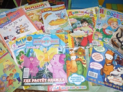 Pentru ca copiii să știe mai multe, există ziare și reviste 
