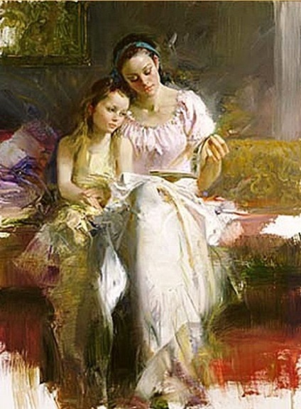 Pictură senzuală a artistului pino daeni - târg de maeștri - manual, manual