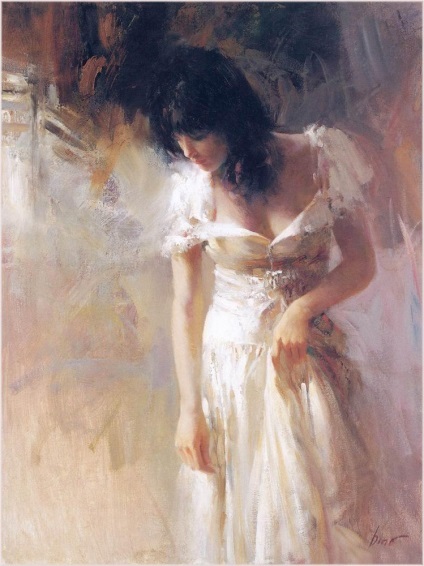 Pictură senzuală a artistului pino daeni - târg de maeștri - manual, manual