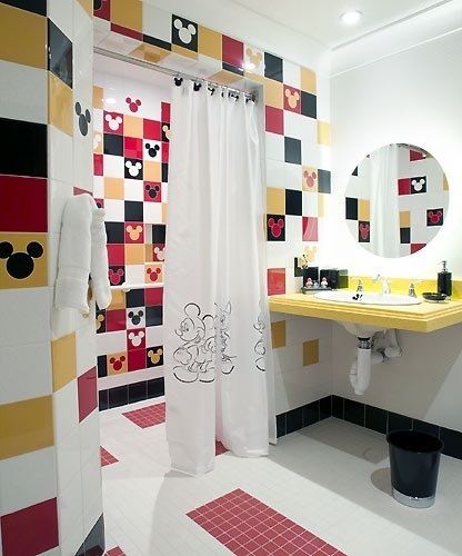 Gyermek fürdőszoba 50 fotó, témák dekoráció 7 szoba részletesen