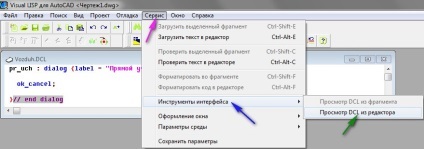 Caseta de dialog AutoCAD, autocad