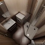 Fürdőszobabútor zuhanykabinnal - fénykép