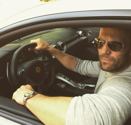 Jason Statham și mașina lui