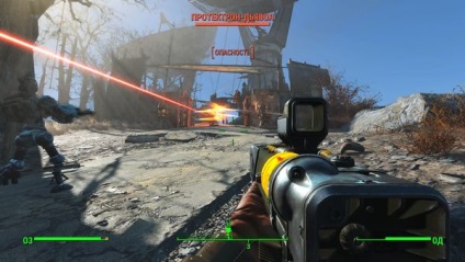 Fallout 4 - automatron - trecere în căutarea - vânător de recompense - pustiu de mutanți