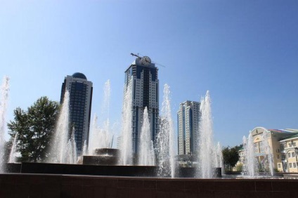 A város Groznij - csecsen fővárosban