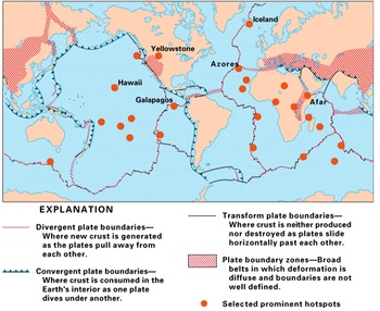 Hot spot (geologie) este