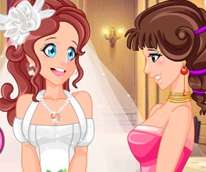 Игри за момичета - торта за сватба