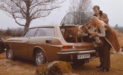 A történelem a Volvo kombi fotók