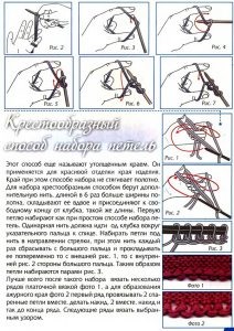 Studiem setul cruciform de bucle cu ajutorul acelor de tricotat pentru fotografii și clipuri video