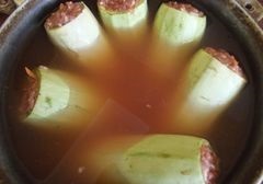 Zucchini complet umplute - pas cu pas Rețeta cu fotografie
