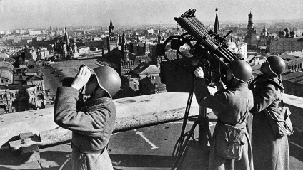 Cum a fost bombardată Moscova