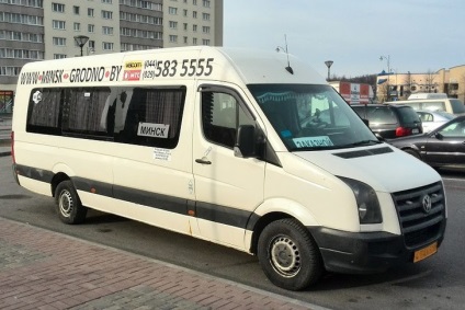 Cum se ajunge de la Minsk la Grodno minibus, autobuz, tren, taxi, masina