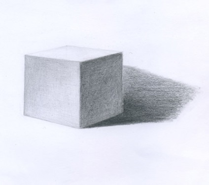 Cum de a desena o parte cub 1, arta de desen