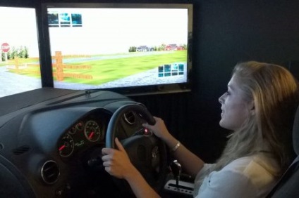 Cum să înveți să conduci o mașină pe un simulator